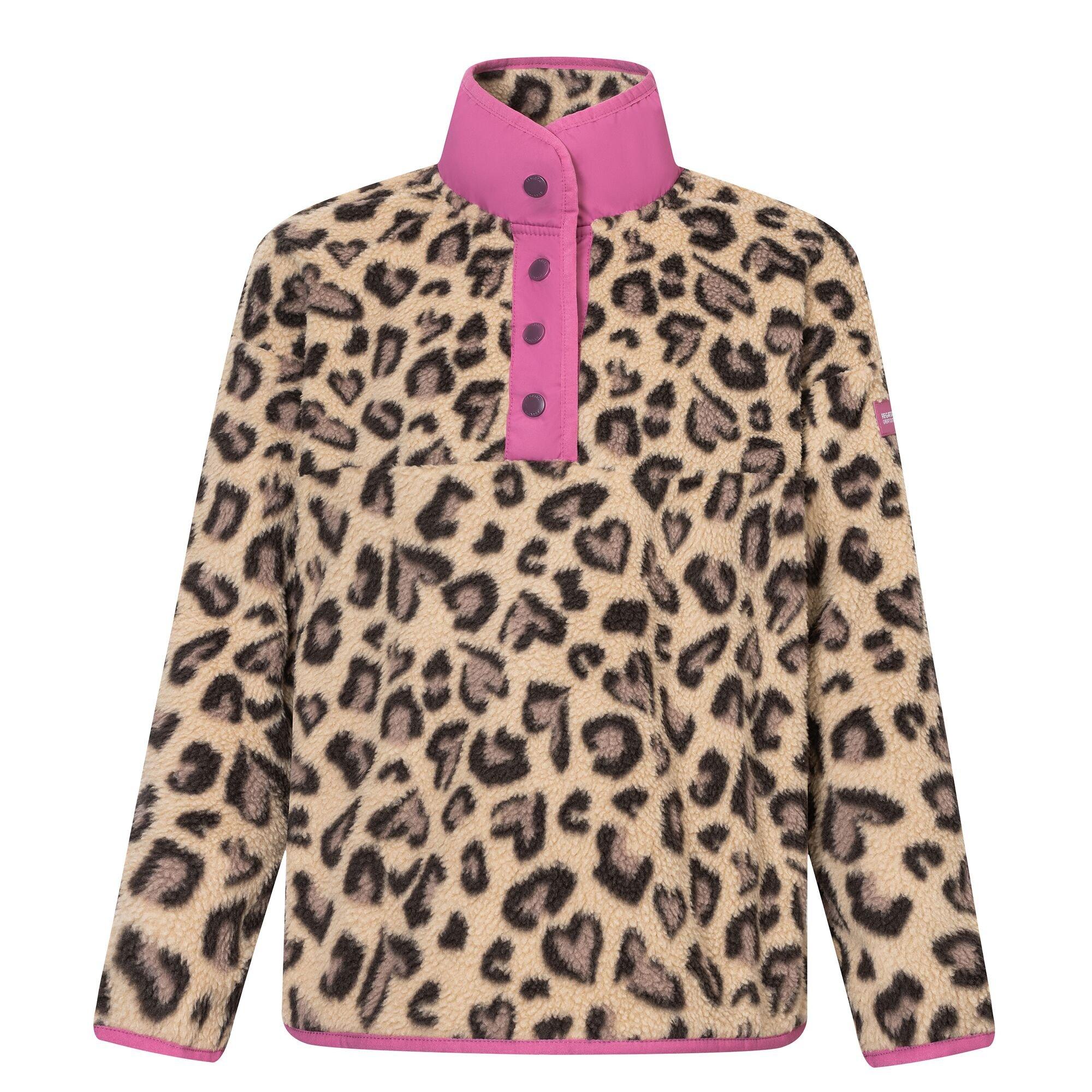 Mocha Leopard/V - Regatta - Kids Eva Insulated Jacket - 6
