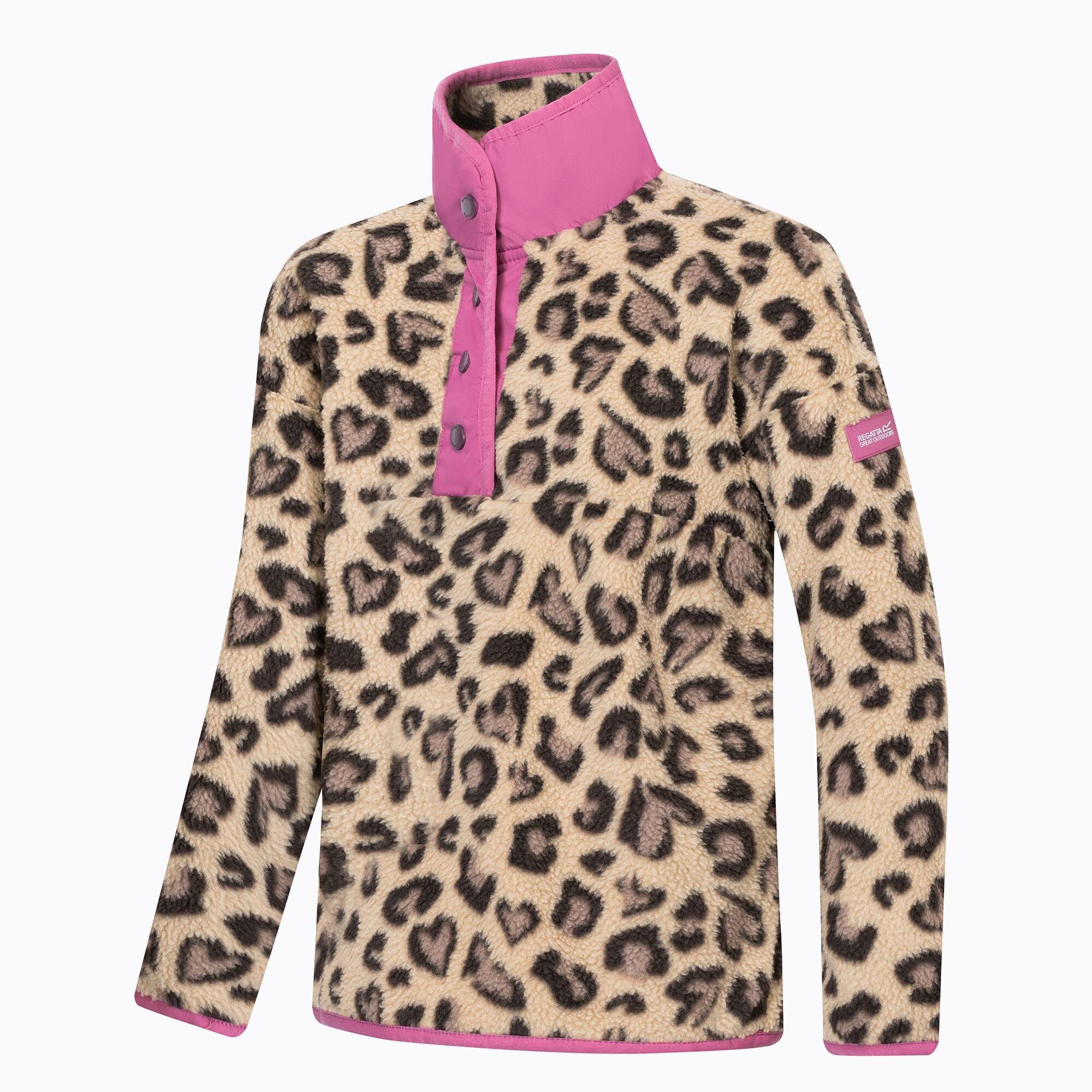 Mocha Leopard/V - Regatta - Kids Eva Insulated Jacket - 7
