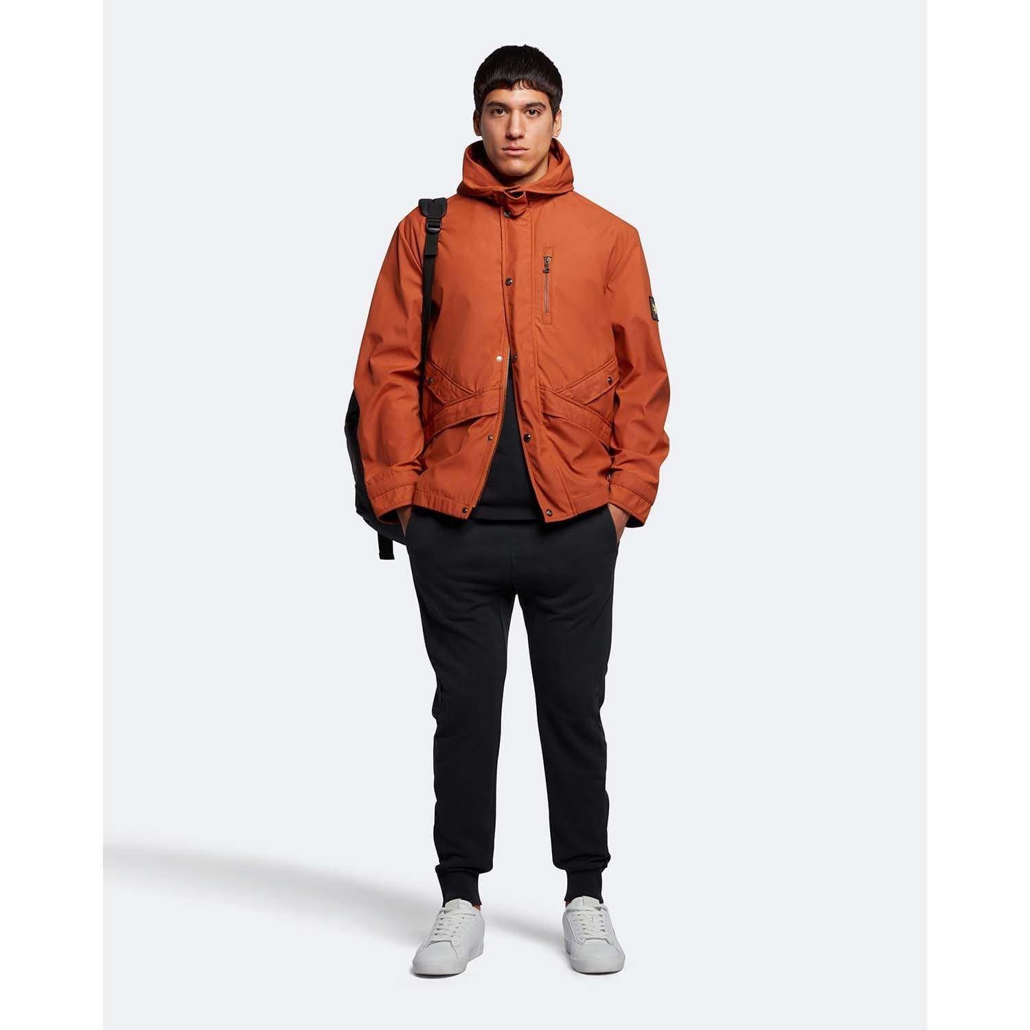 Orange - Lyle and Scott - Hooded Jacket - 5