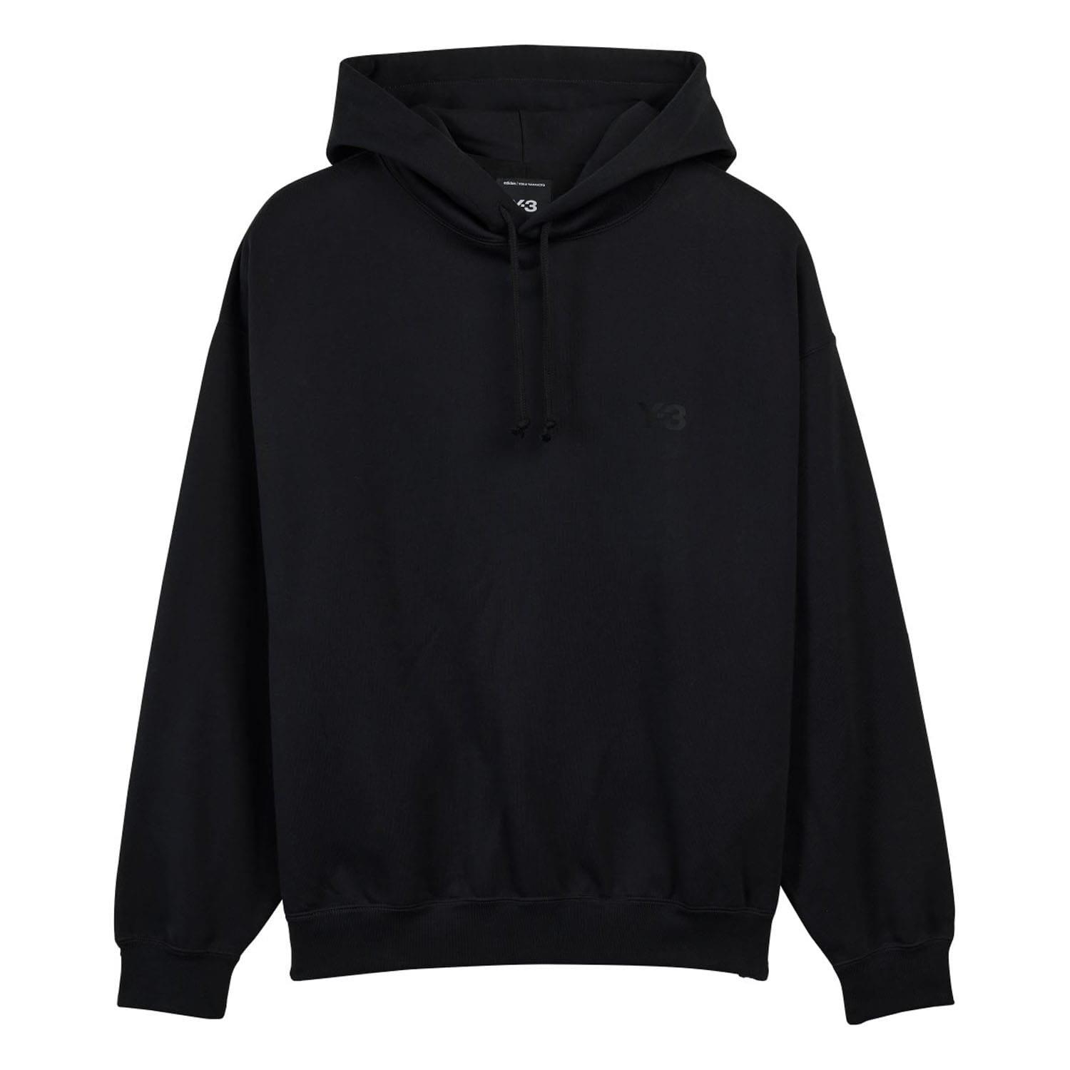 Black - Y3 - Brushed Terry Hoodie - 1