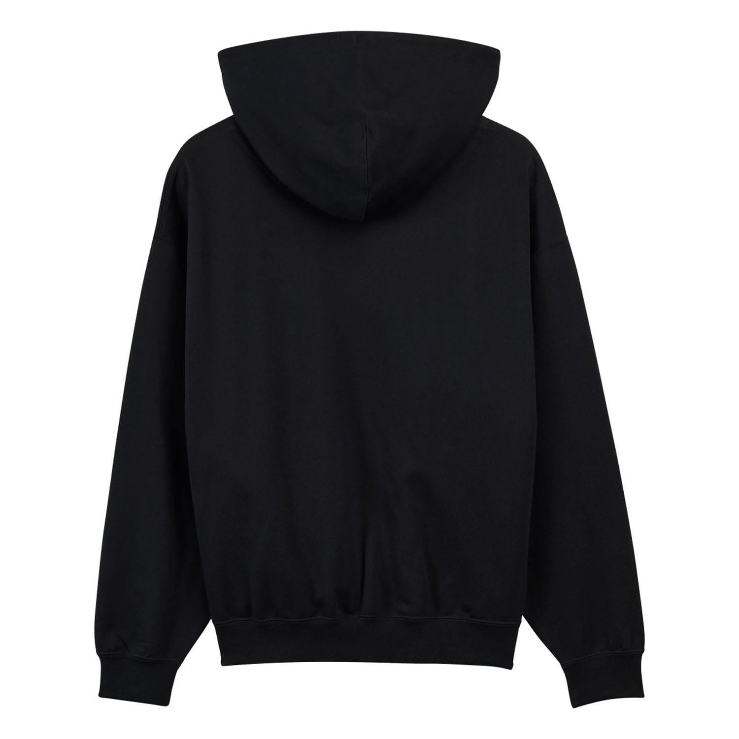 Black - Y3 - Brushed Terry Hoodie - 2