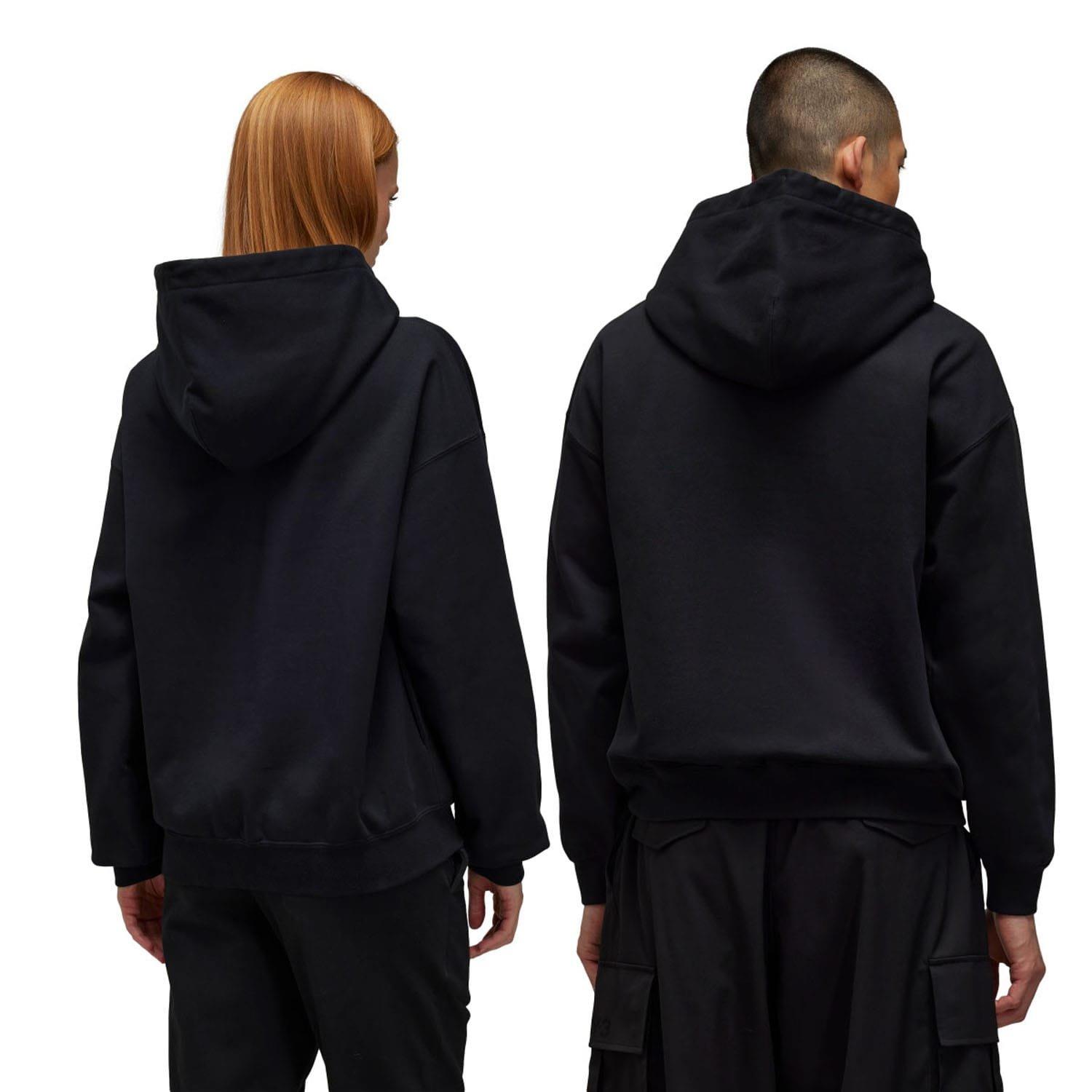 Black - Y3 - Brushed Terry Hoodie - 5