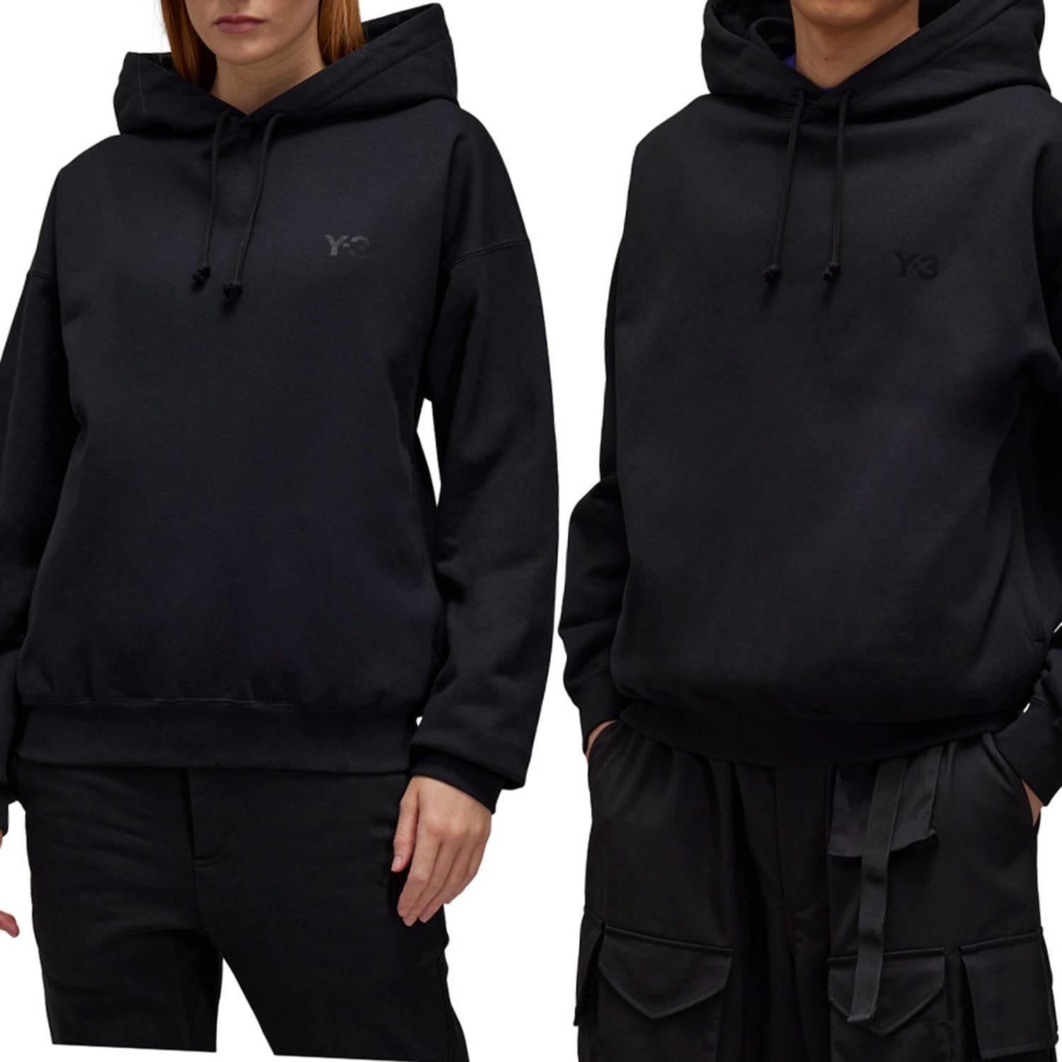 Black - Y3 - Brushed Terry Hoodie - 6
