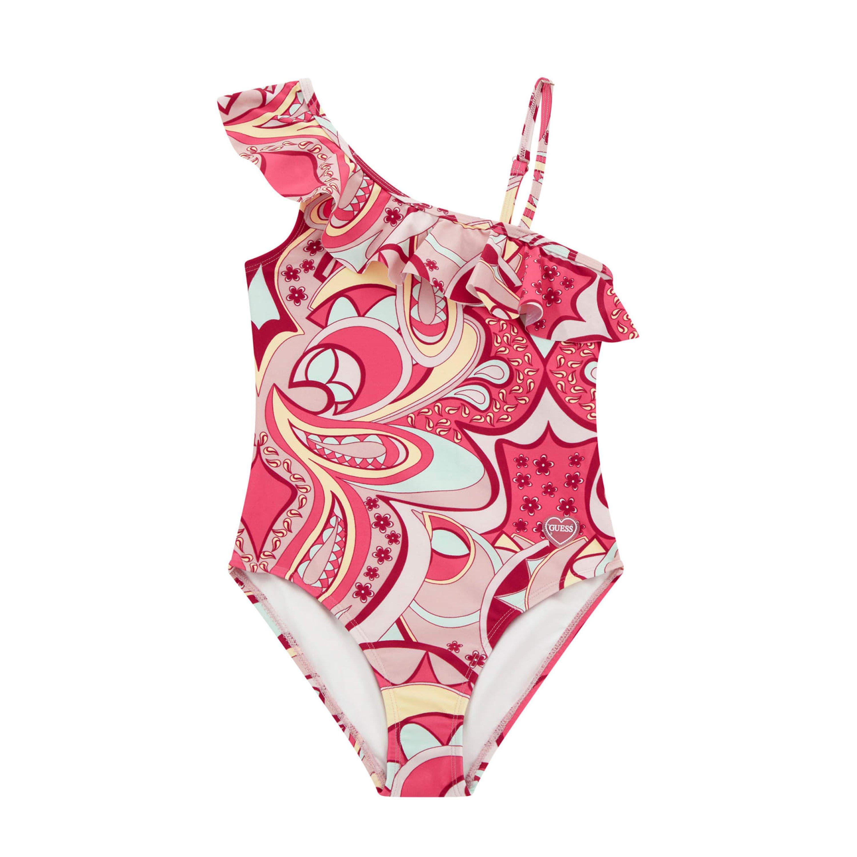 Guess Kids' One-Piece Scoop Neck Swimsuits