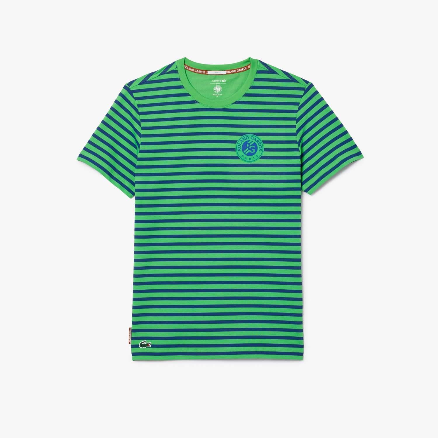 Blue - Lacoste - Ultra Dry Sport Roland-Garros Edition T-Shirt - 1