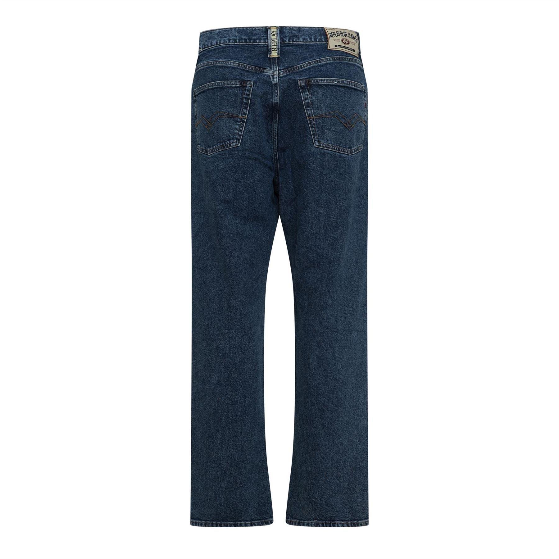 Blue - Replay - 9zero1 Straight-Fit Jeans - 2