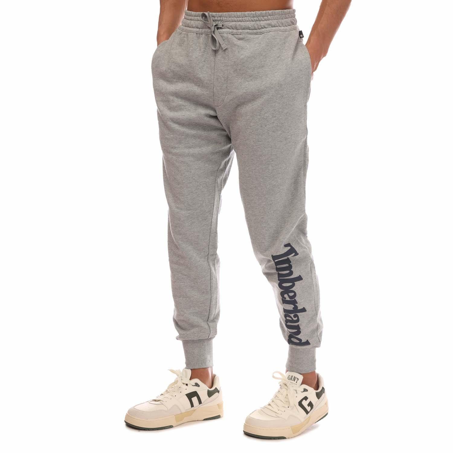 Grey - Timberland - Northwood Logo Sweatpants - 1