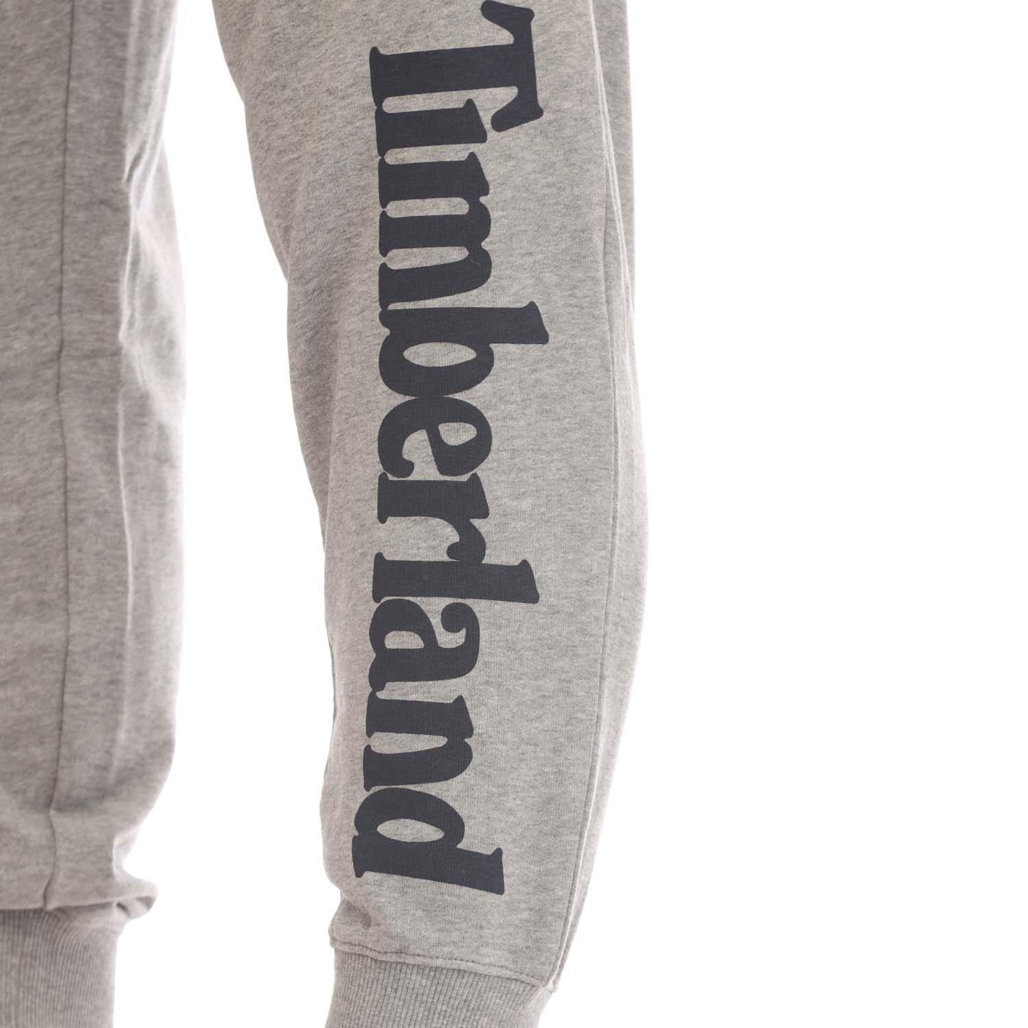 Grey - Timberland - Northwood Logo Sweatpants - 3