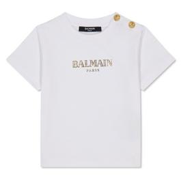 Balmain Logo T Shirt Infants