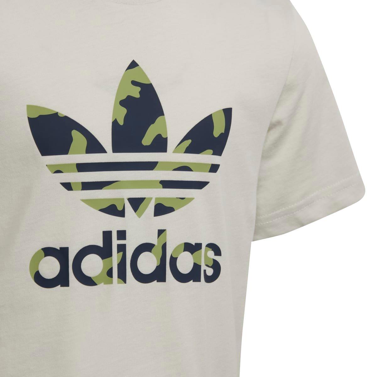 Grey - adidas Originals - Camo Graphic T-Shirt - 4