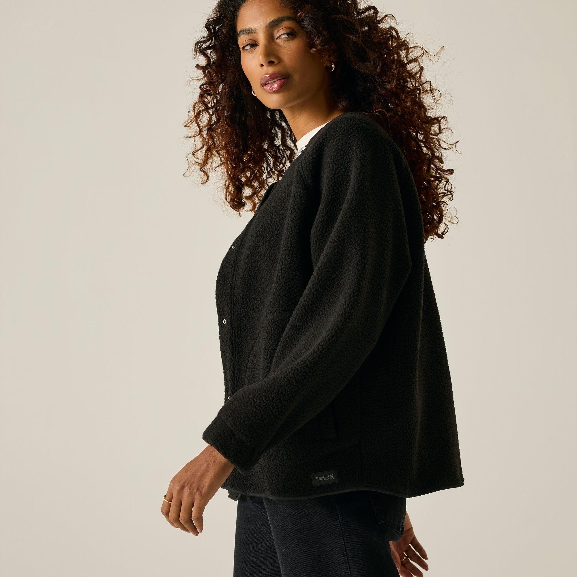 Black - Regatta - Womens Lea Fleece Jacket - 4