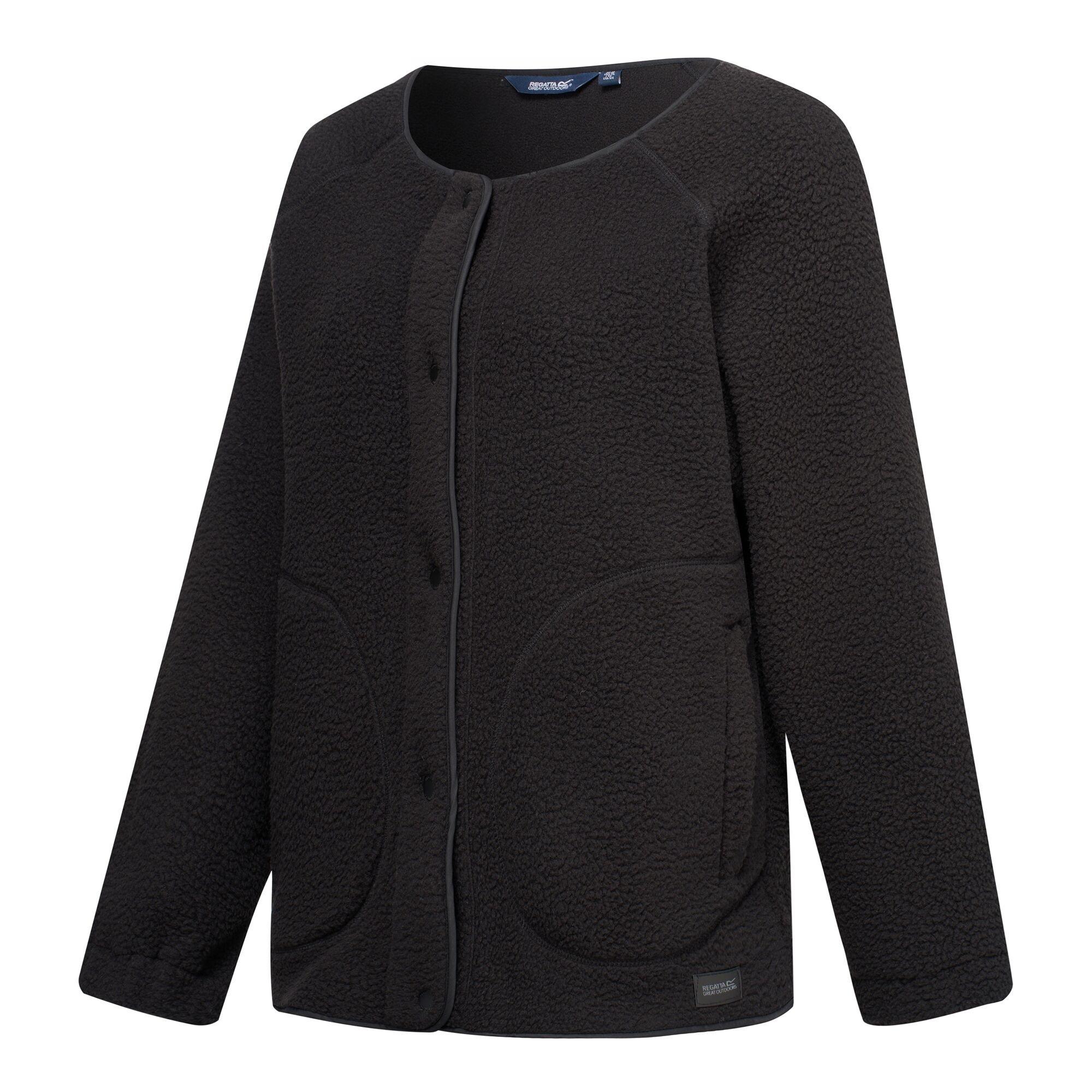 Black - Regatta - Womens Lea Fleece Jacket - 8