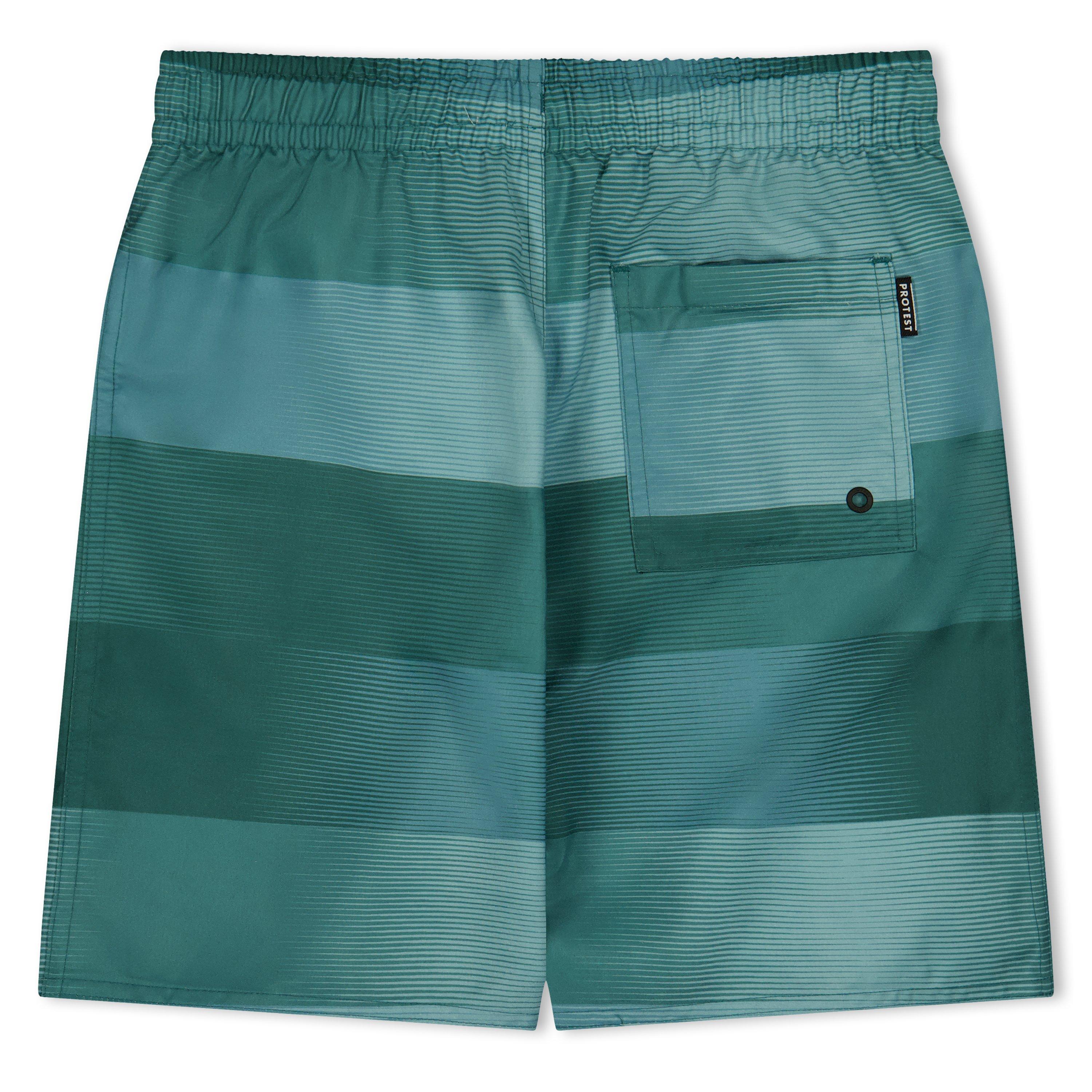 Donker Teal - Protest - Kids' James Swim Shorts - 2