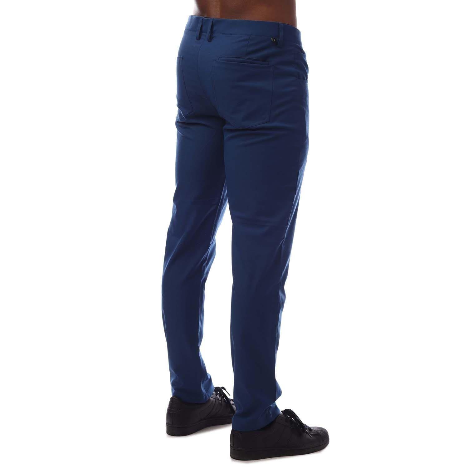 Blue - Farah - Judson Golf Trousers - 2