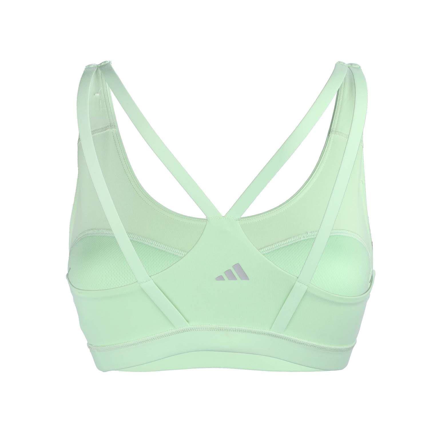 Green - adidas - All Me Medium-Support Bra - 2