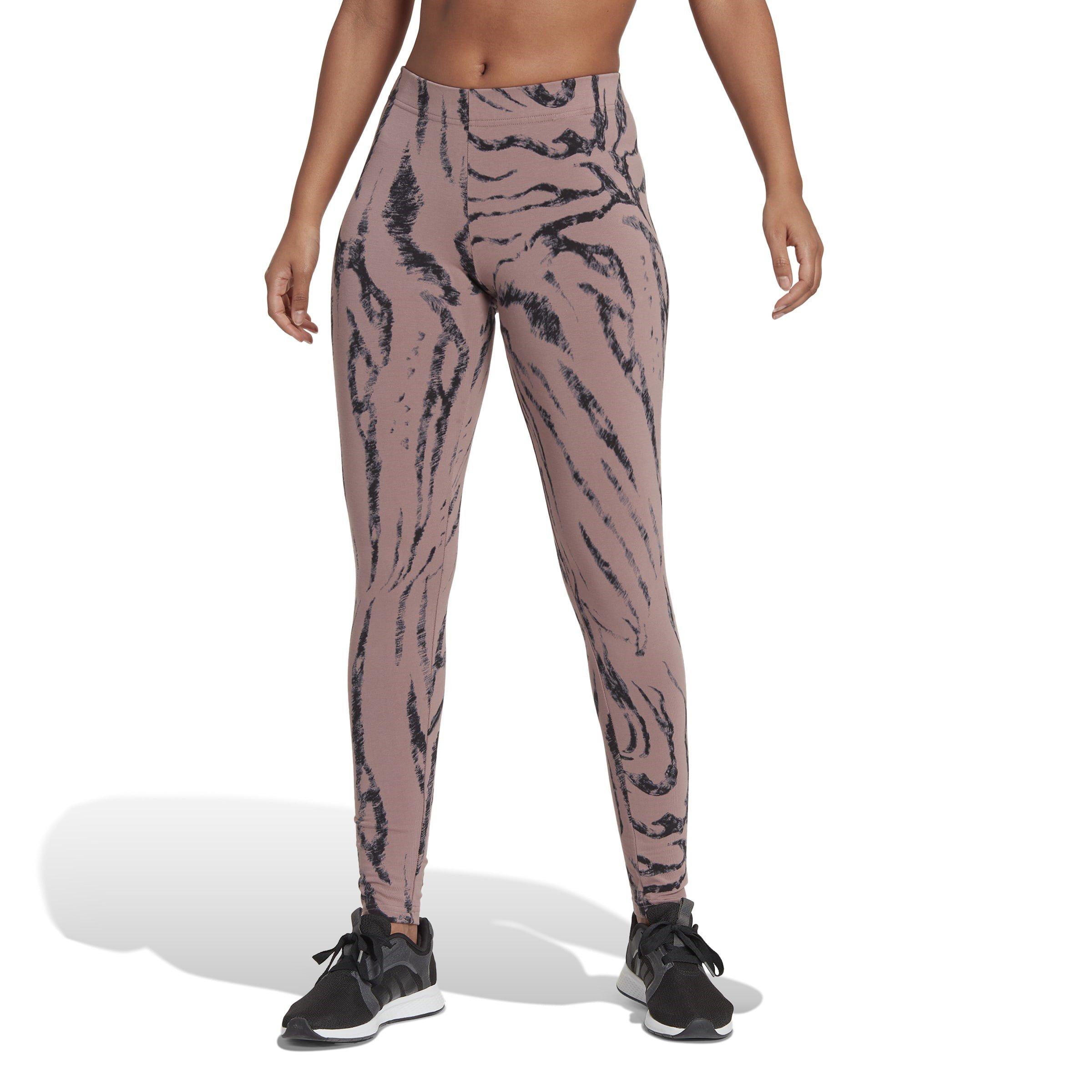Paars - adidas - Future Icons Animal Print Leggings Womens - 2