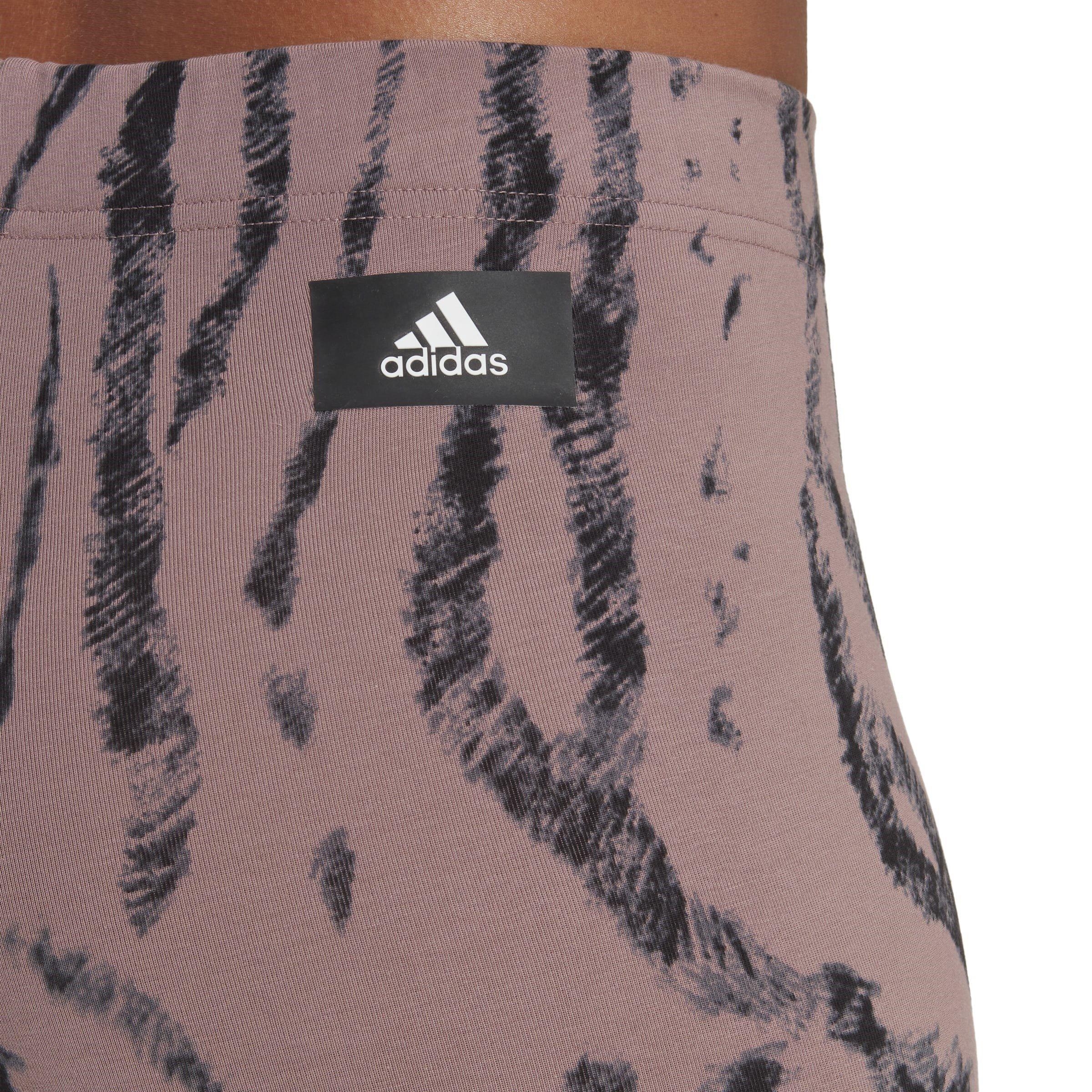 Paars - adidas - Future Icons Animal Print Leggings Womens - 5