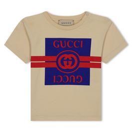 Gucci Logo T Shirt Babies