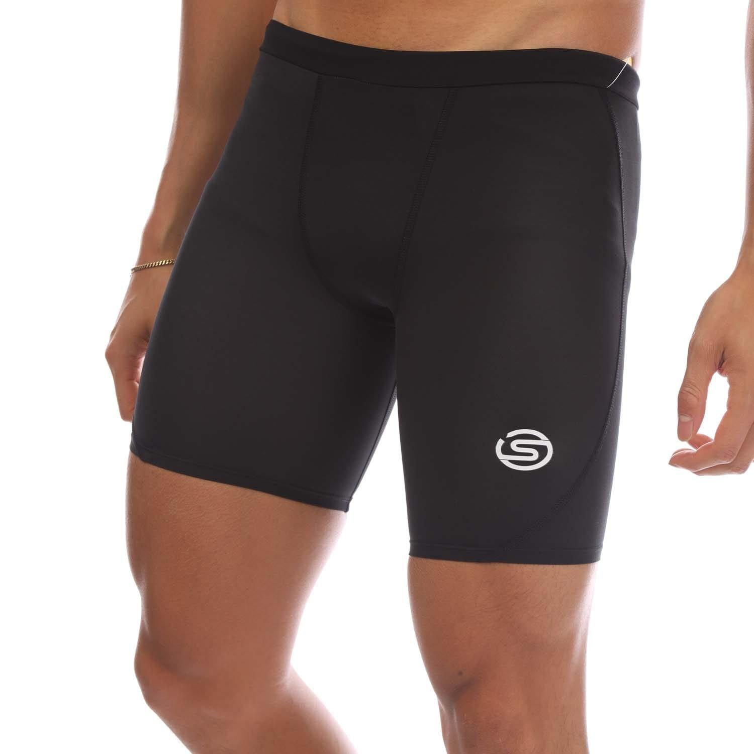 Black - Skins - Series-1 Half Tights - 2