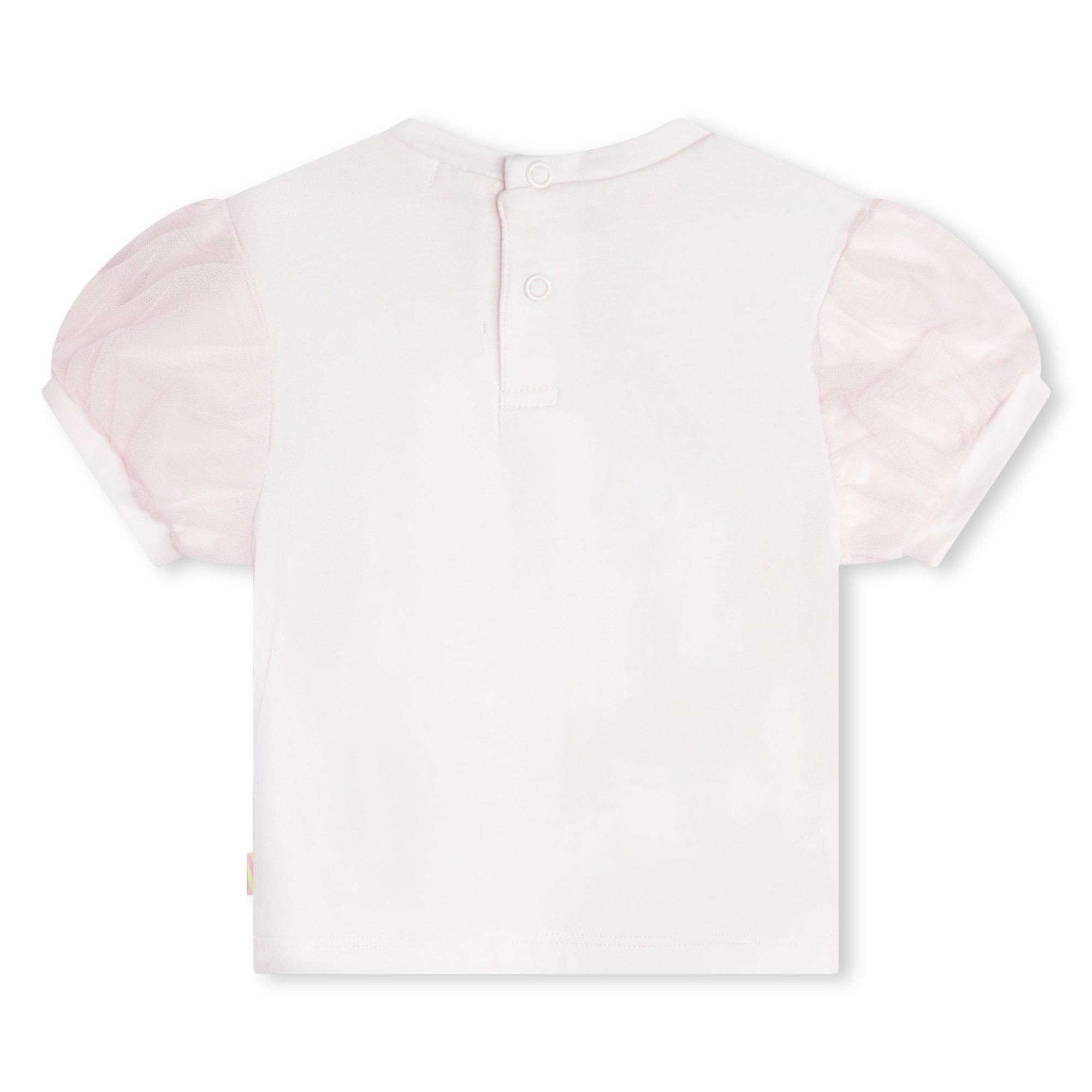 Pale Pink 45S - Billieblush - Short Sleeve T-Shirt Babies - 2