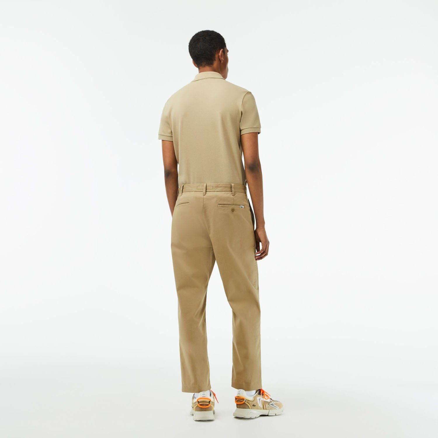 Brown - Lacoste - Skinny Fit Stretch Cotton Chinos - 2