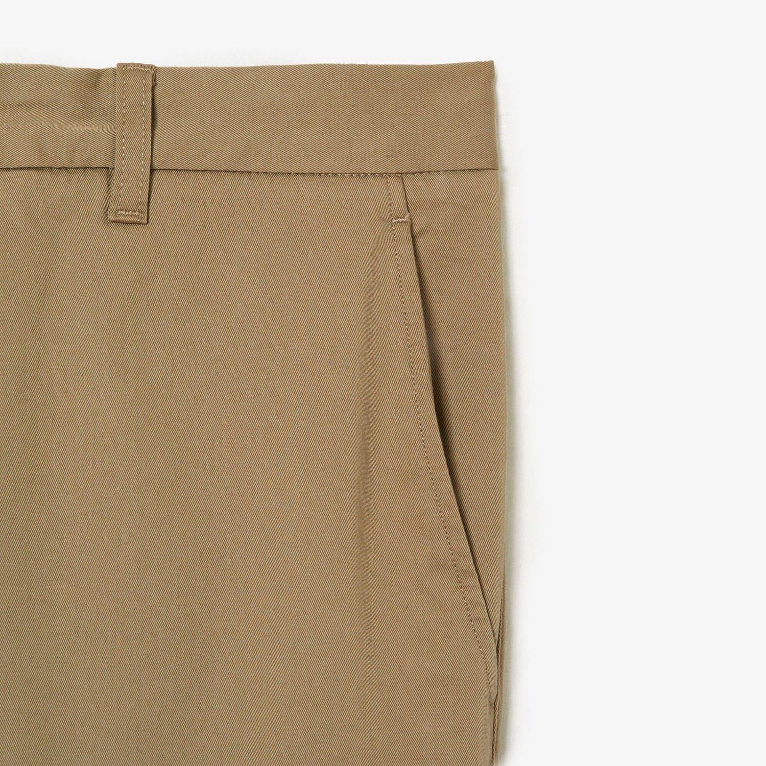 Brown - Lacoste - Skinny Fit Stretch Cotton Chinos - 5