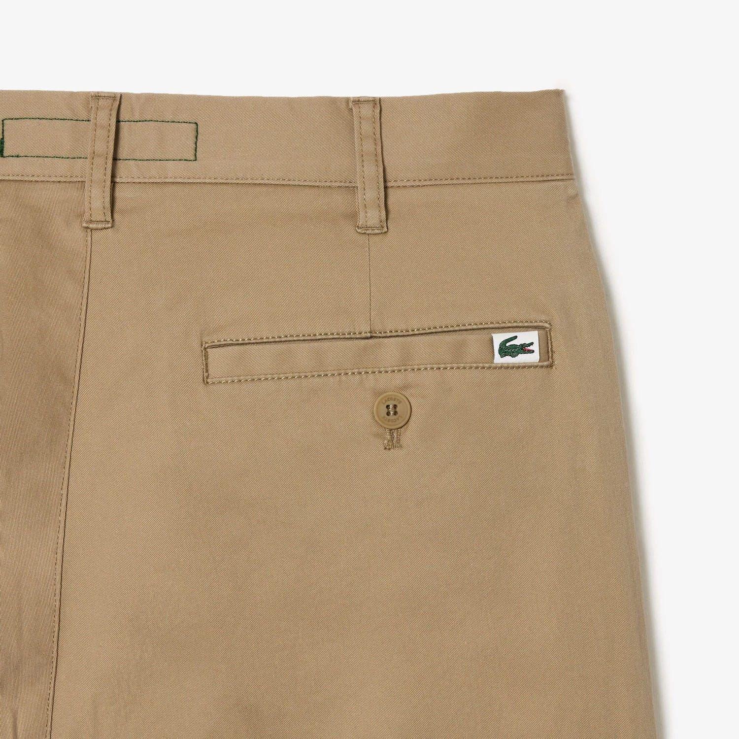 Brown - Lacoste - Skinny Fit Stretch Cotton Chinos - 6