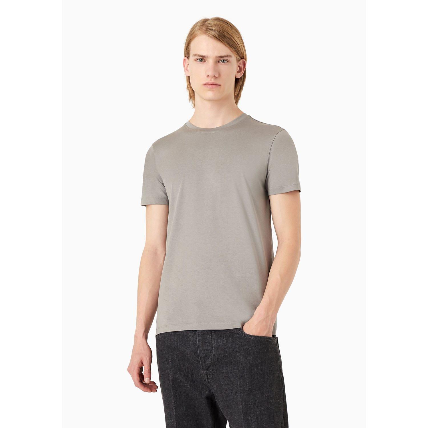 Grey - Emporio Armani - T-Shirt - 1