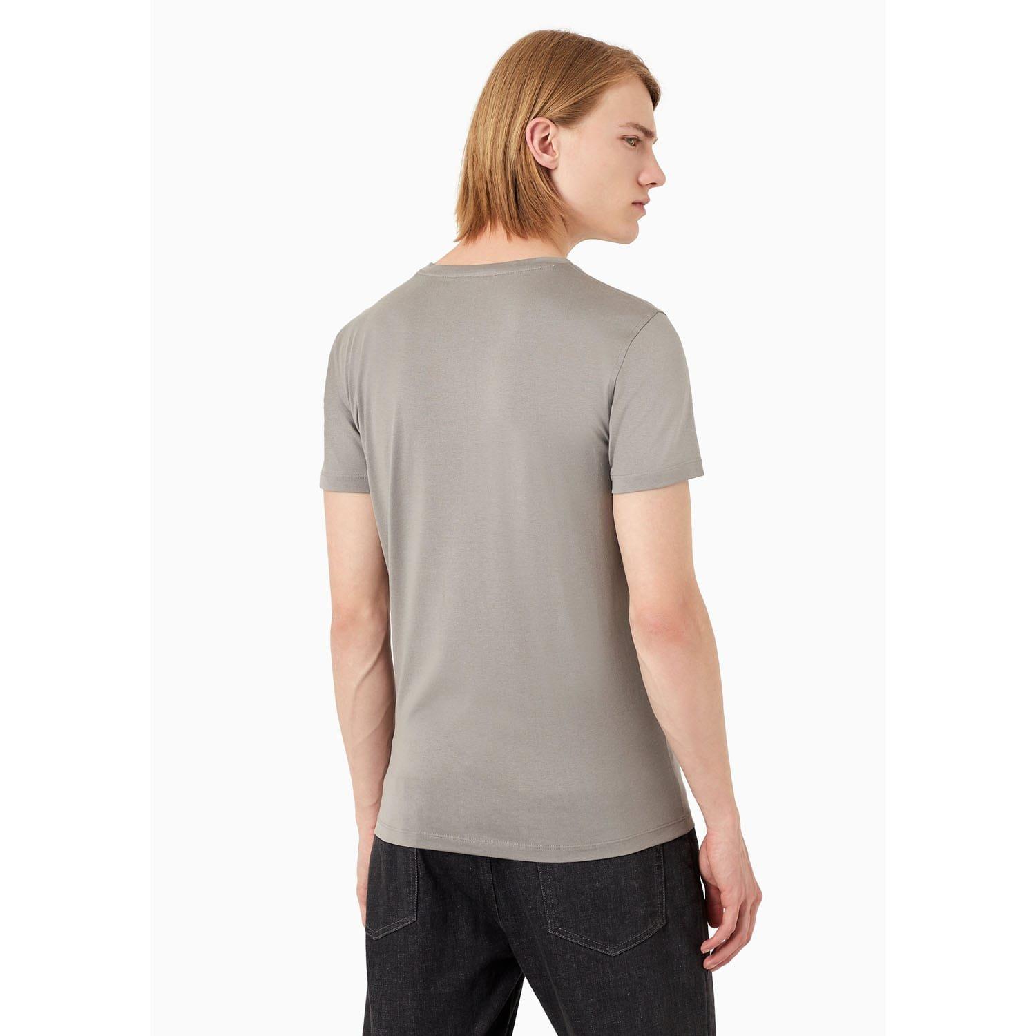 Grey - Emporio Armani - T-Shirt - 2