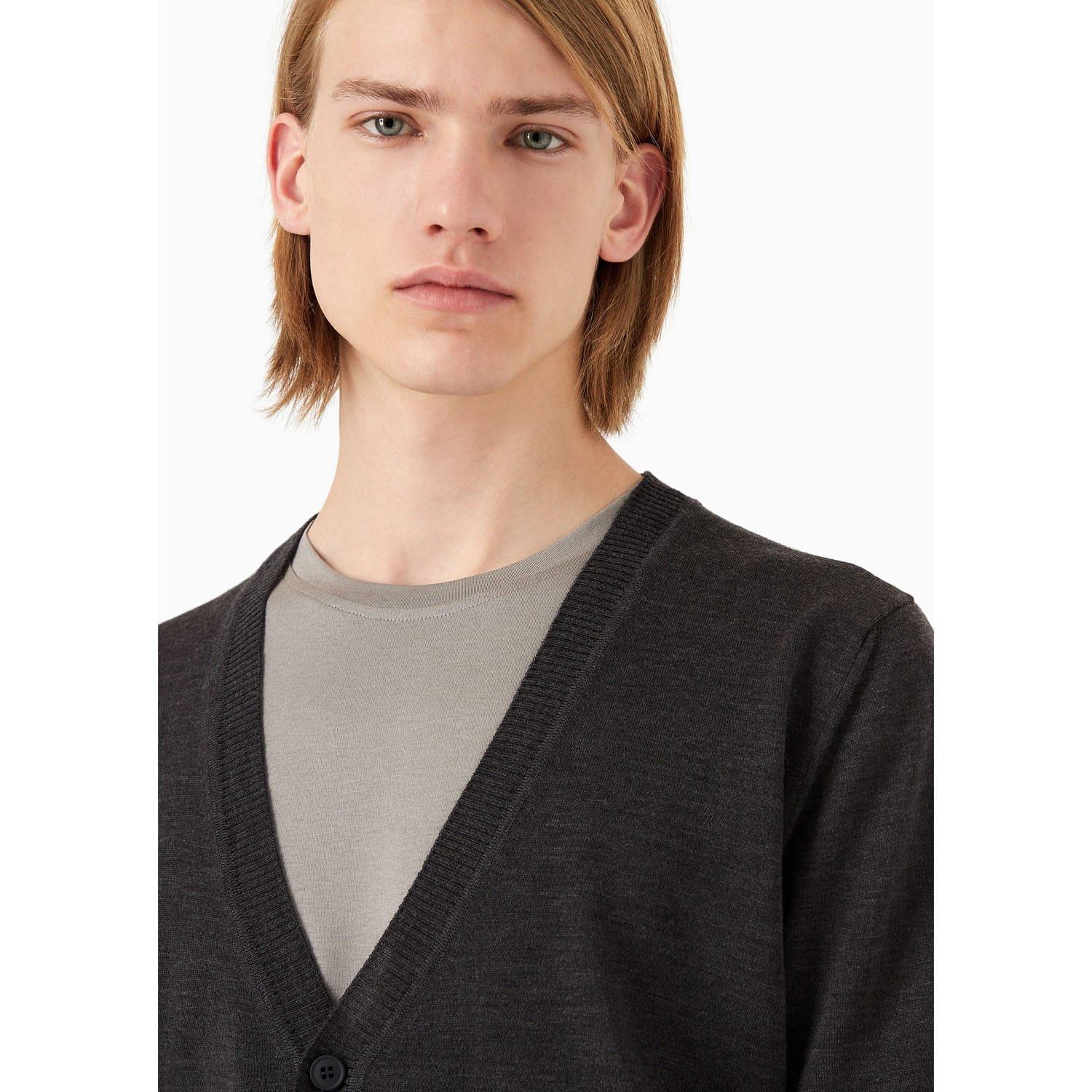 Grey - Emporio Armani - T-Shirt - 5