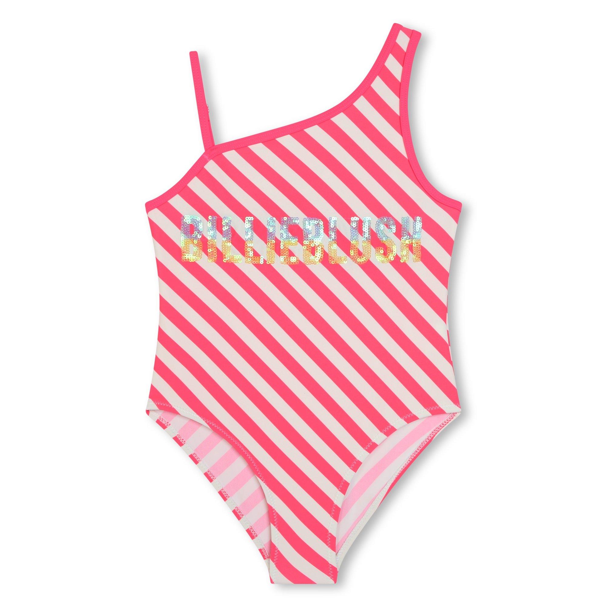 Fuschia 499 - Billieblush - Kids' Scoop Neck Swimsuit - 3