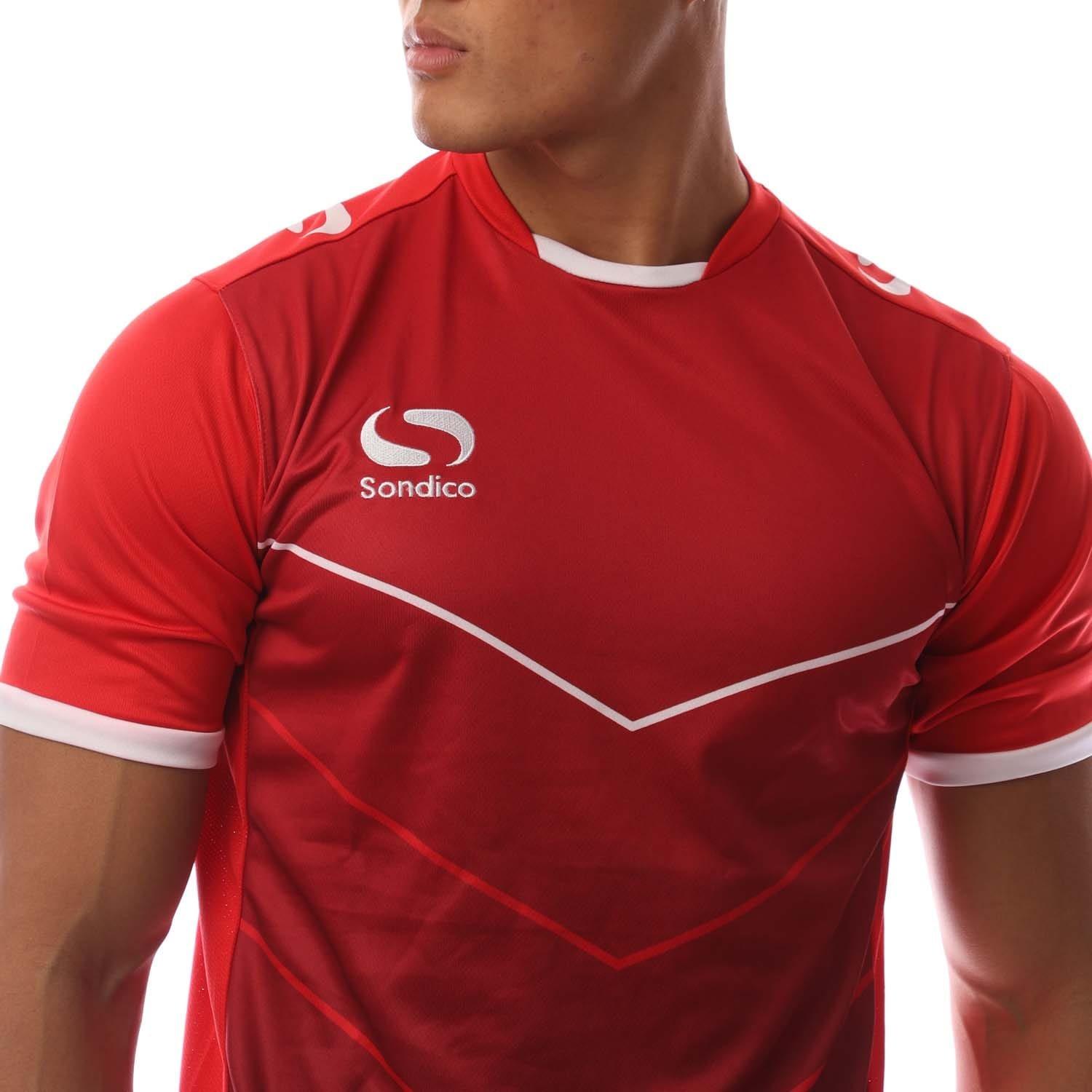 Red - Sondico - Precision Pre Match Jersey - 2