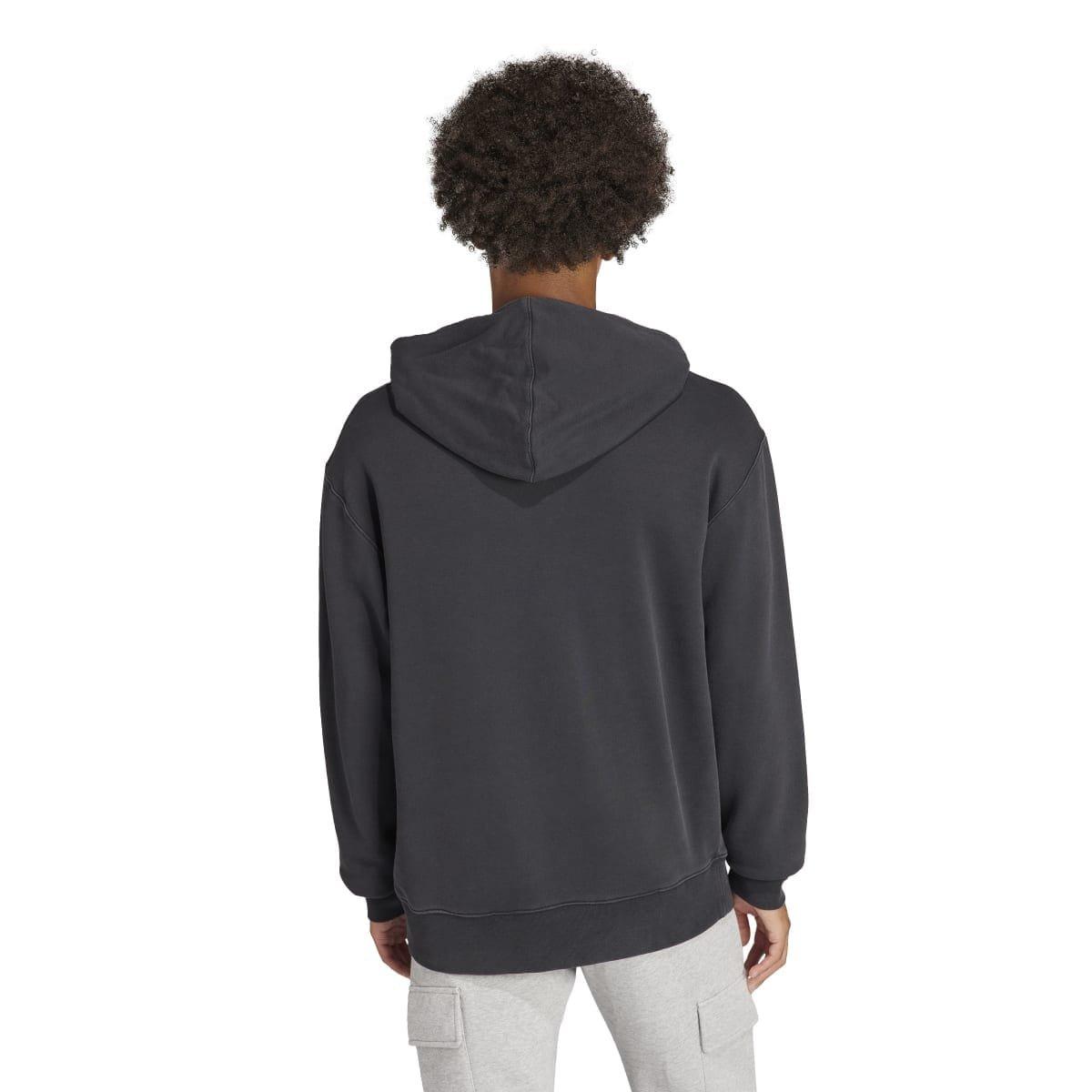 Black - adidas Originals - Adicolor Outline Trefoil Hoodie - 5