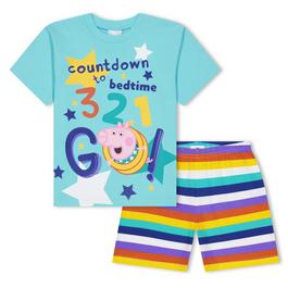 Character George Pig Short Sleeve Pj Set