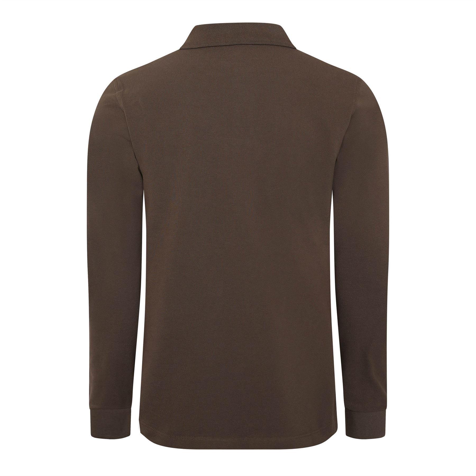 Green - Timberland - Millers River Long Sleeve Polo Shirt - 2