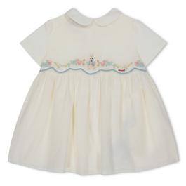 Gucci X Peter Rabbit Cross Stitch Smock Dress Infant Girls