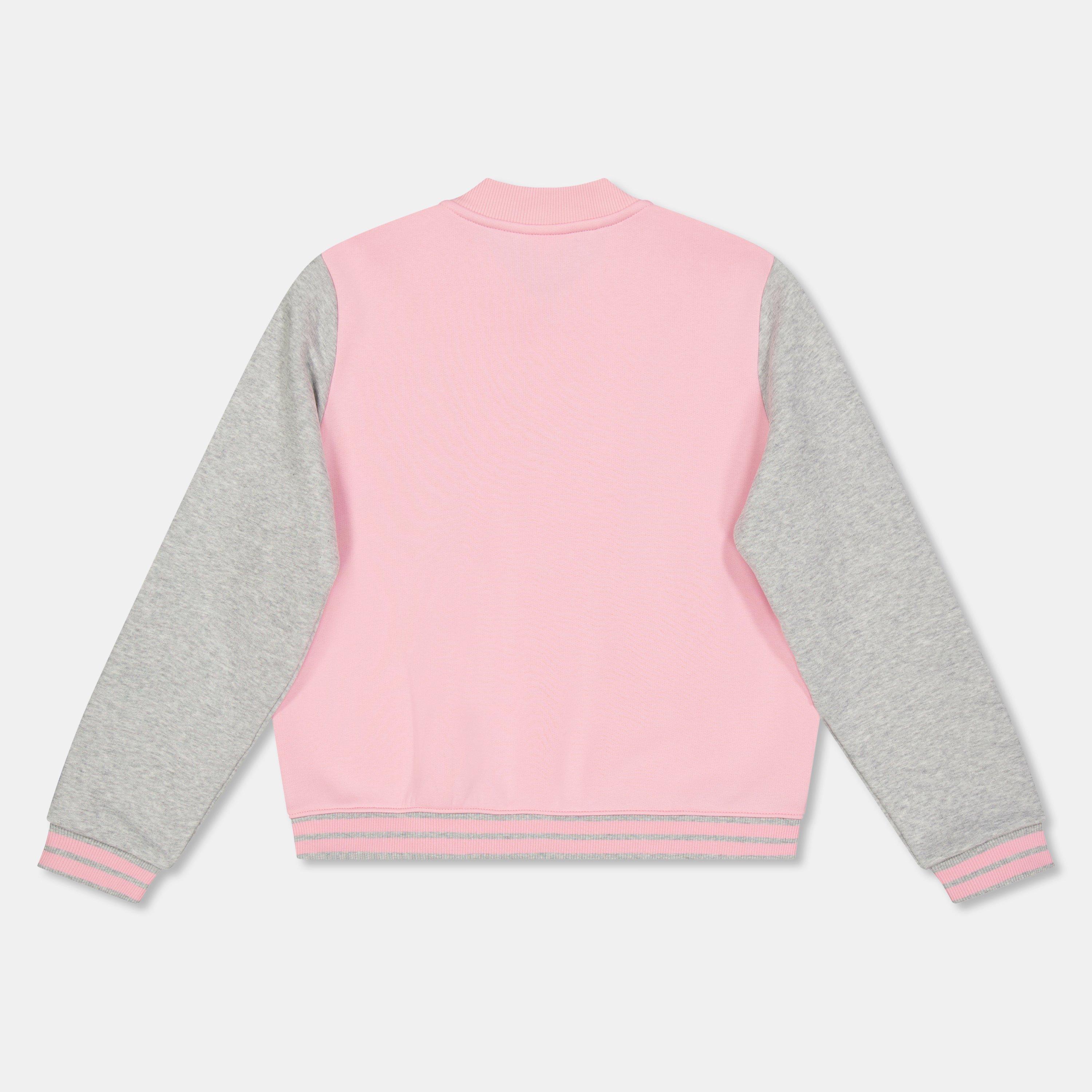 Lotus/Silver - Lacoste - Kids' Crew Neck Jumper - 2