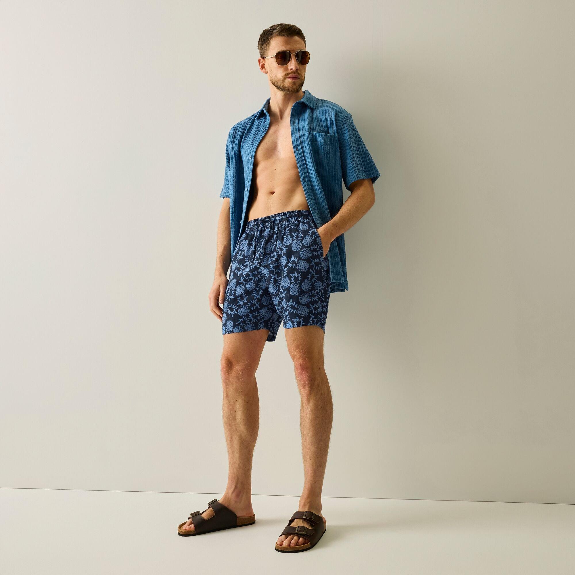 Abrshpnplnvy - Regatta - Mens Paraiso Shorts - 5