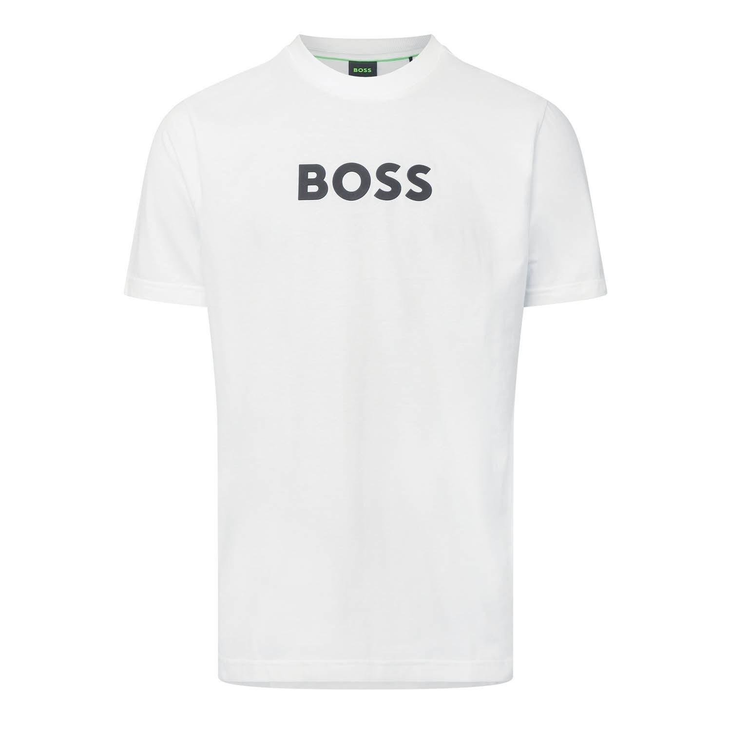 White - Boss - Logo T-Shirt - 1