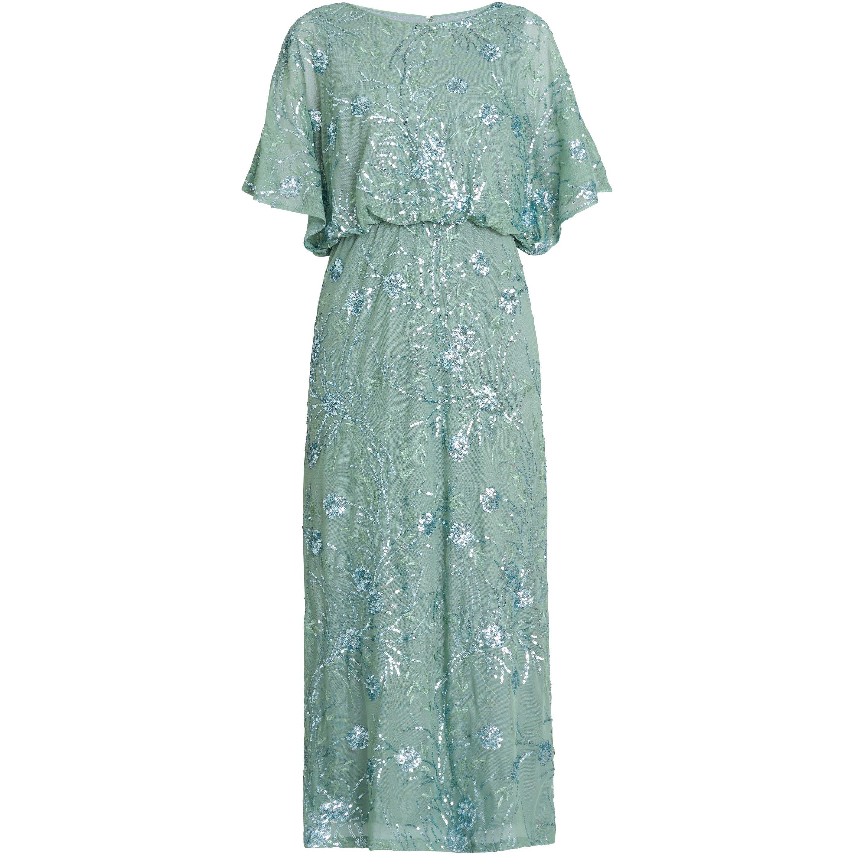 Sage - Gina Bacconi - Women's Ava Sequin Maxi Dress - 4