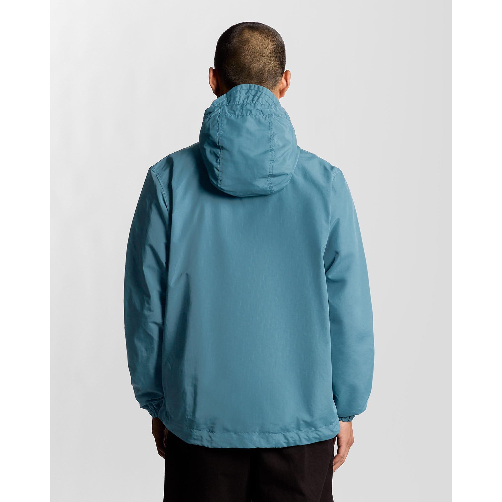 Blue - Lyle and Scott - Zip Through Hooded Jacket - 4