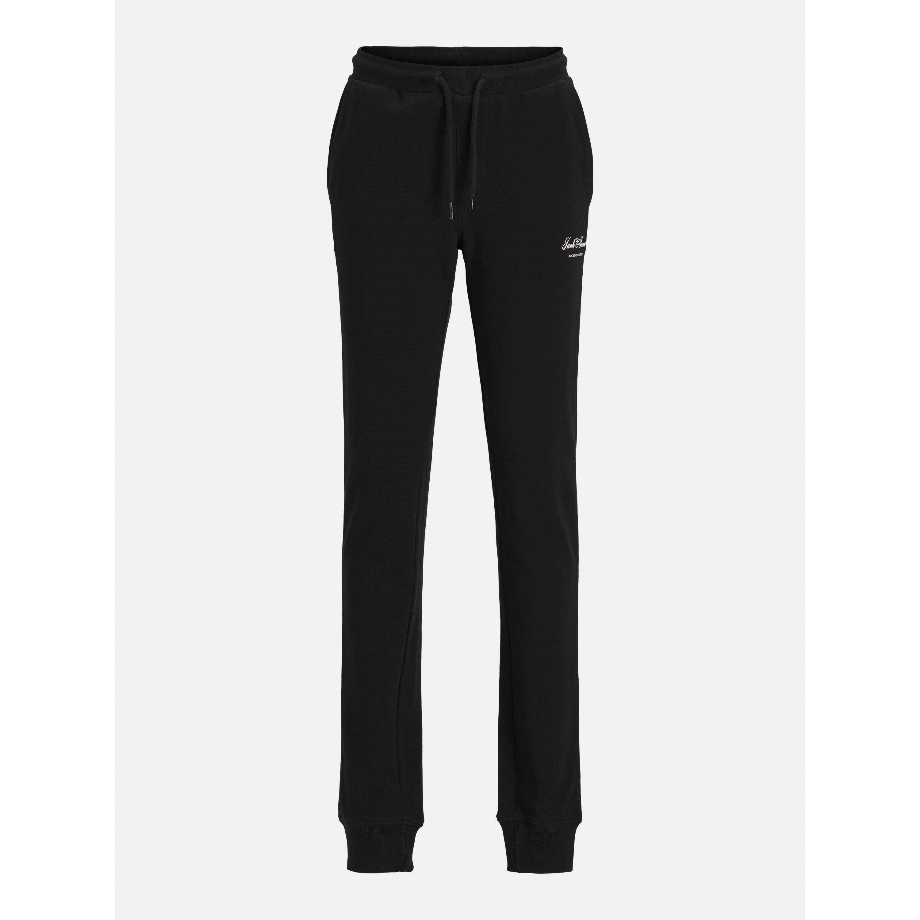 Jack And Jones Boys Kids' Gordon Archive Slim Fit Joggers - Black - 10 Years