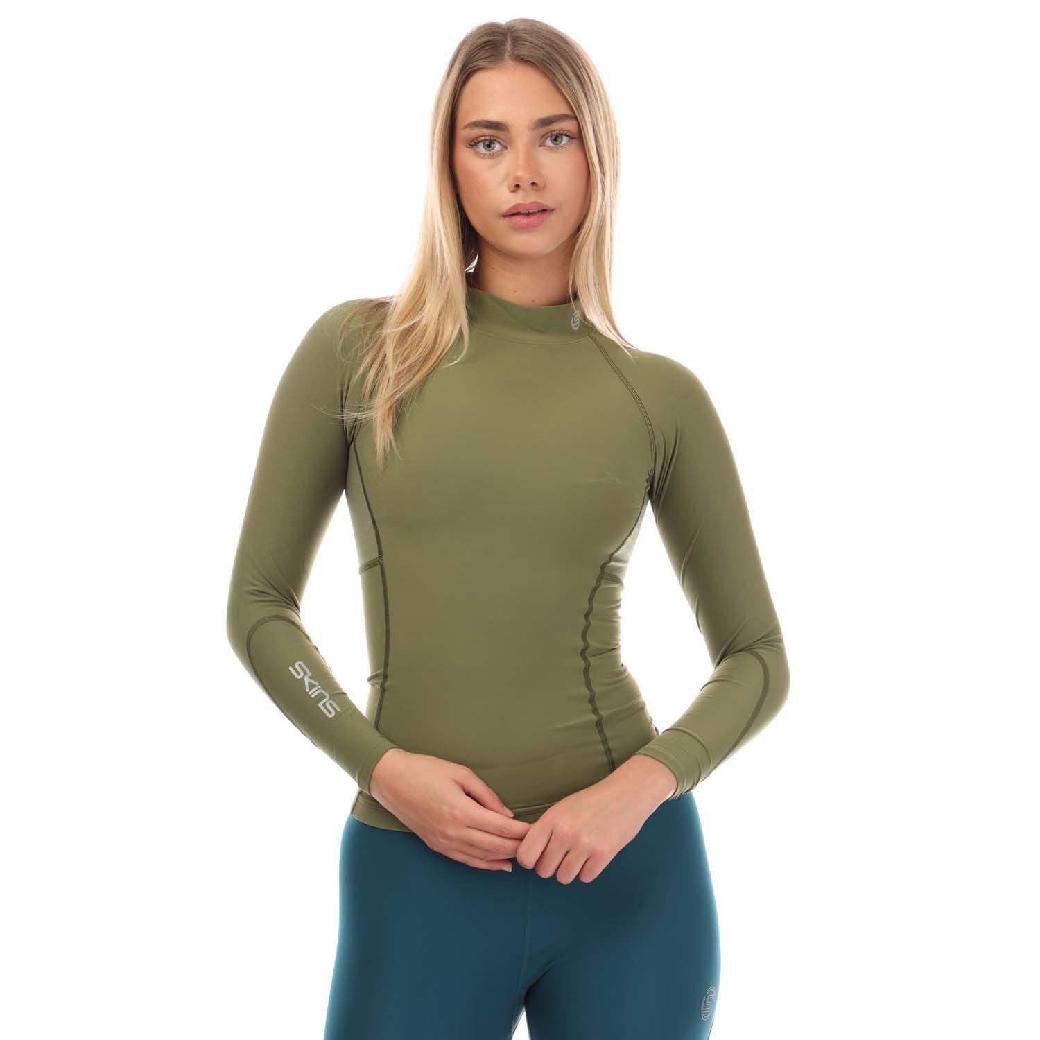 Khaki - Skins - Series-3 Thermal Long Sleeve Top - 1