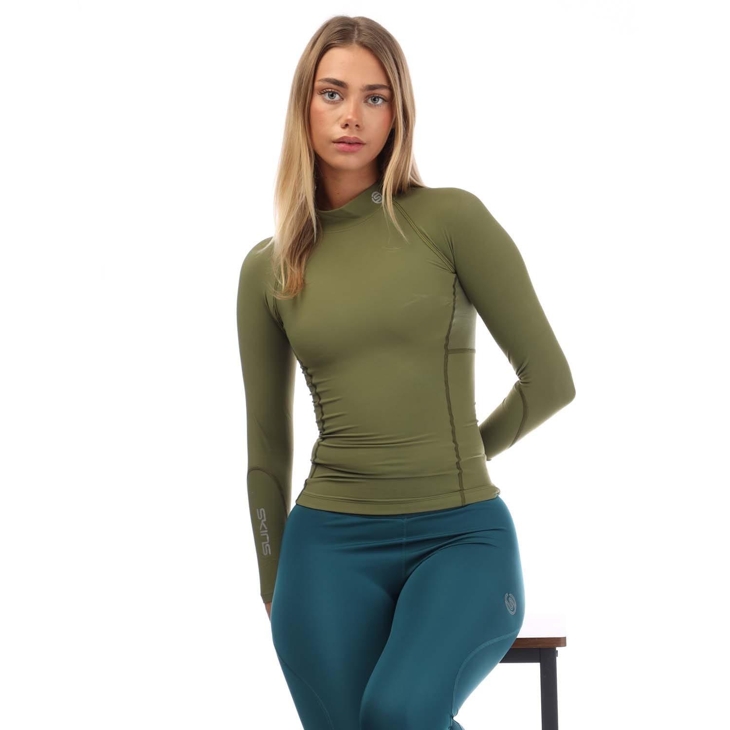 Khaki - Skins - Series-3 Thermal Long Sleeve Top - 4