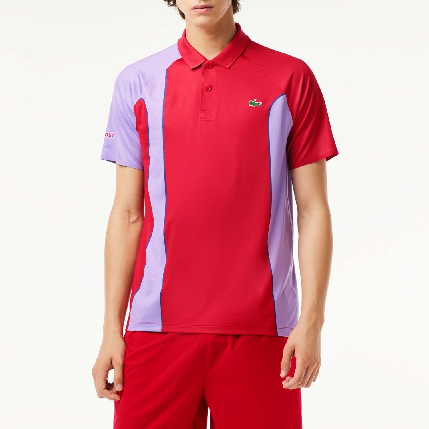 Red - Lacoste - Sport x Novak Djokovic Seamless Polo Shirt - 1