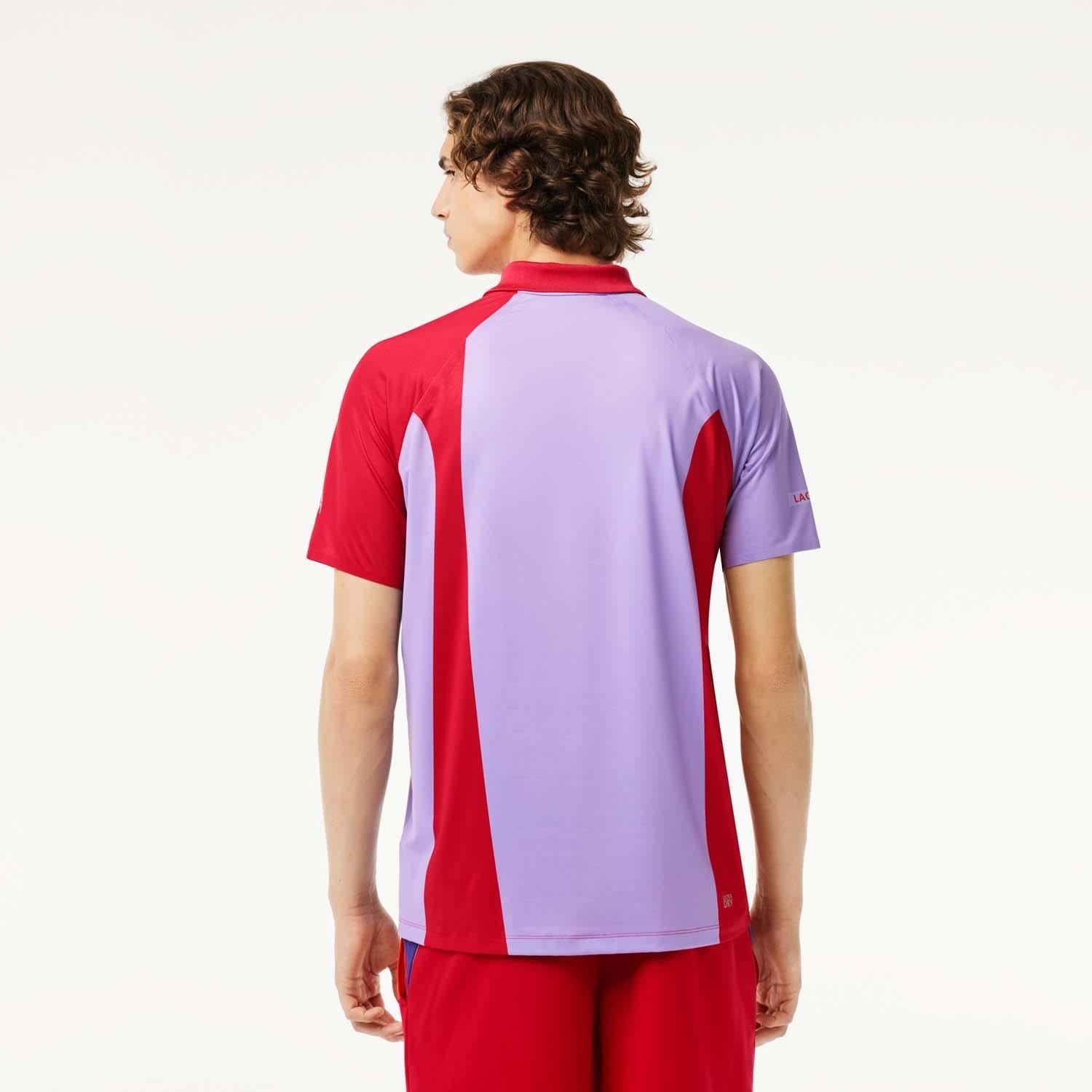Red - Lacoste - Sport x Novak Djokovic Seamless Polo Shirt - 2