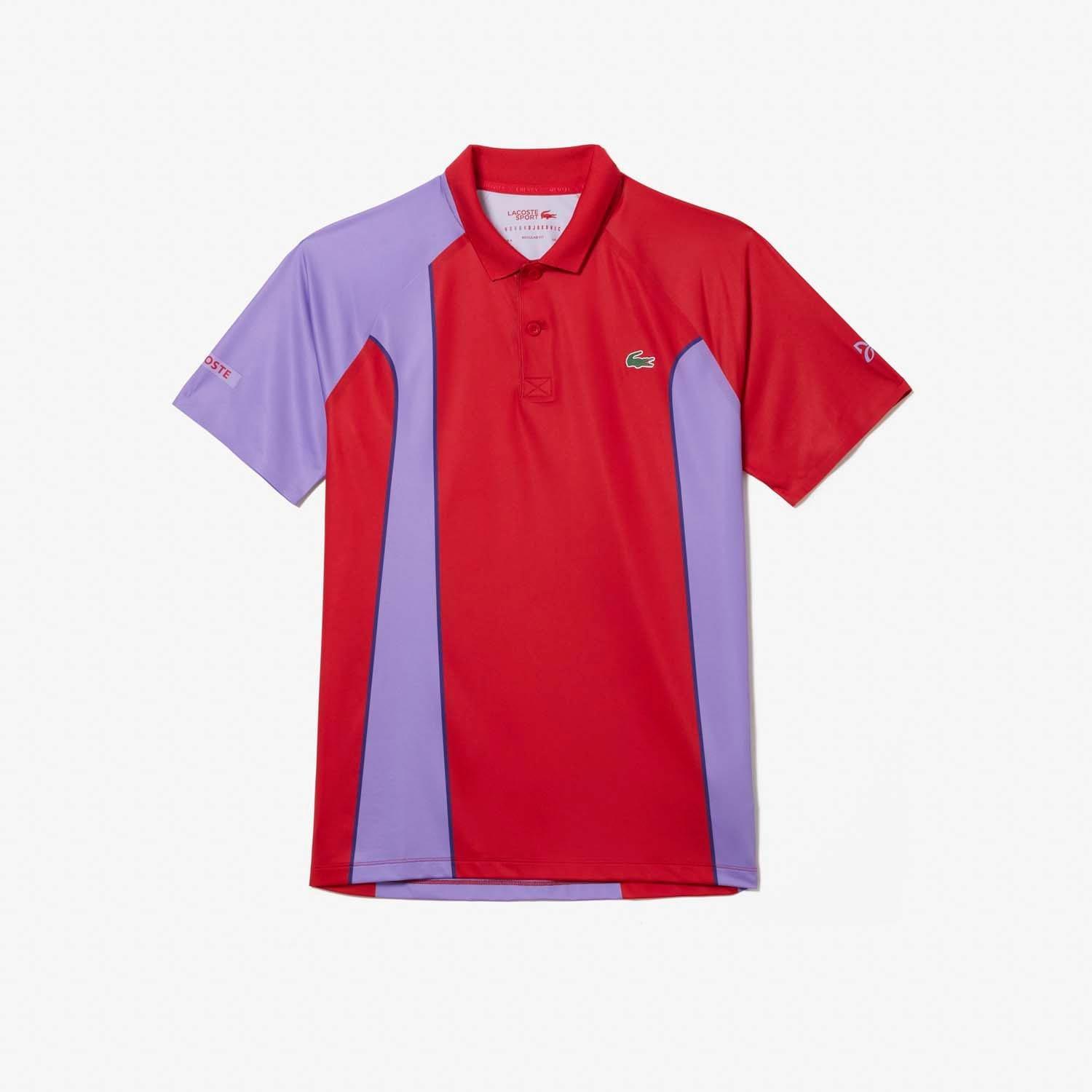 Red - Lacoste - Sport x Novak Djokovic Seamless Polo Shirt - 3