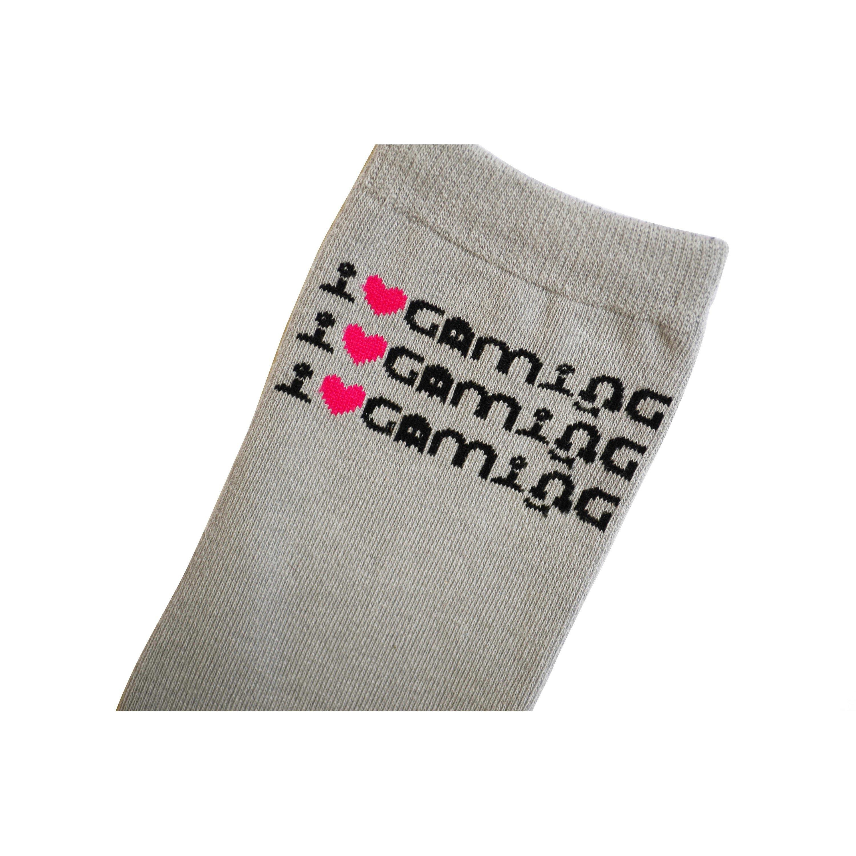Multi Format An - Corporate Trade Supplies - I Love Gaming Socks Adult - 2