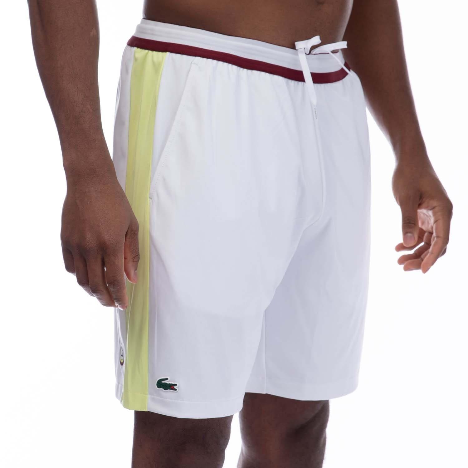 Multi Colour - Lacoste - Tennis x Daniil Medvedev Shorts - 1