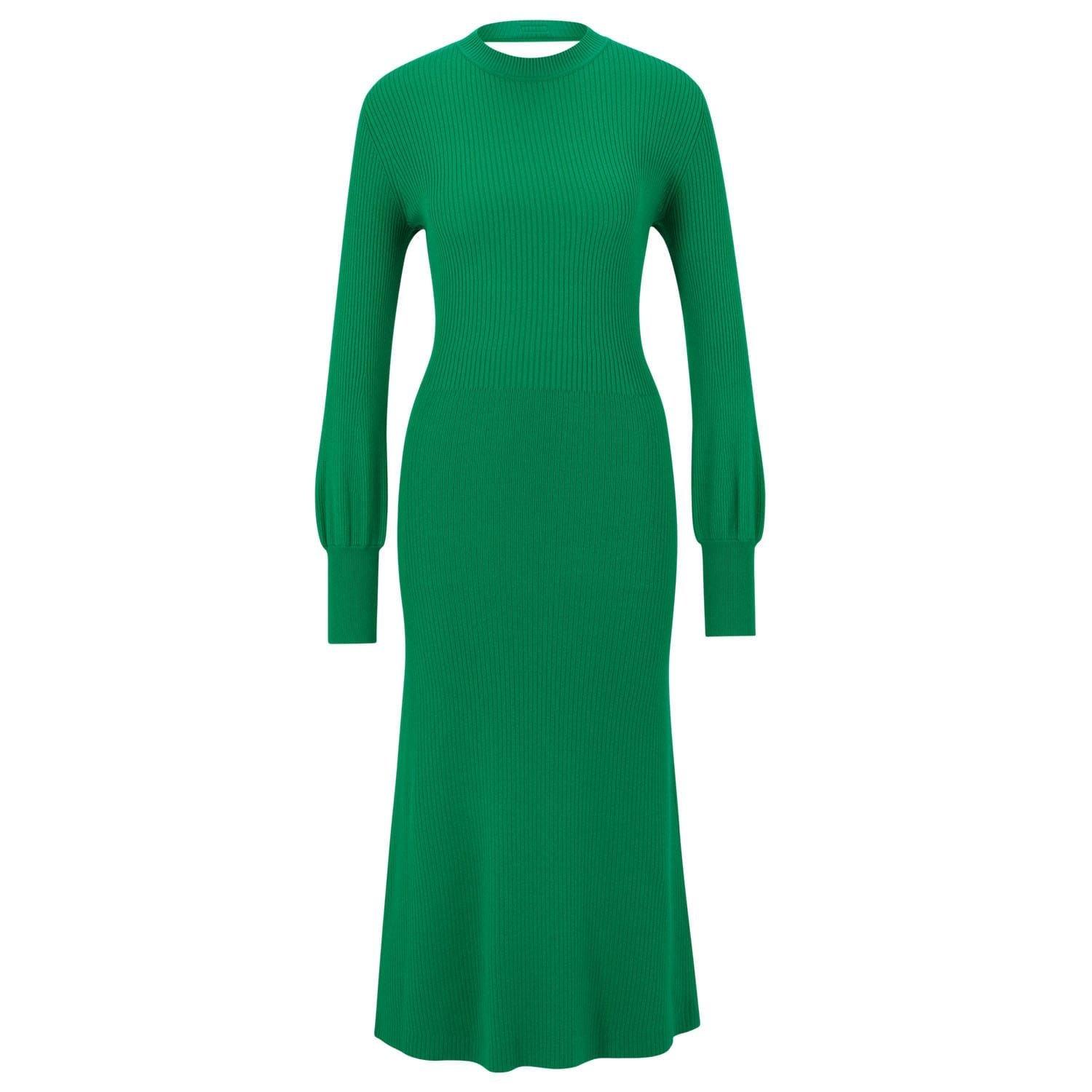 Green - Hugo - Slopenny Dress - 1